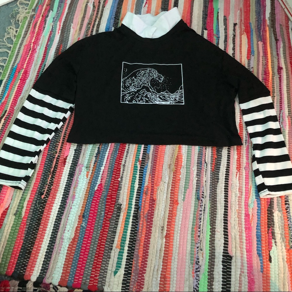ROMWE long sleeve collared shirt